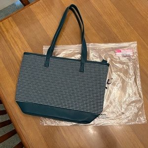 Thirty-One Little Dreamer tote bag shoulder purse Dotty Weave